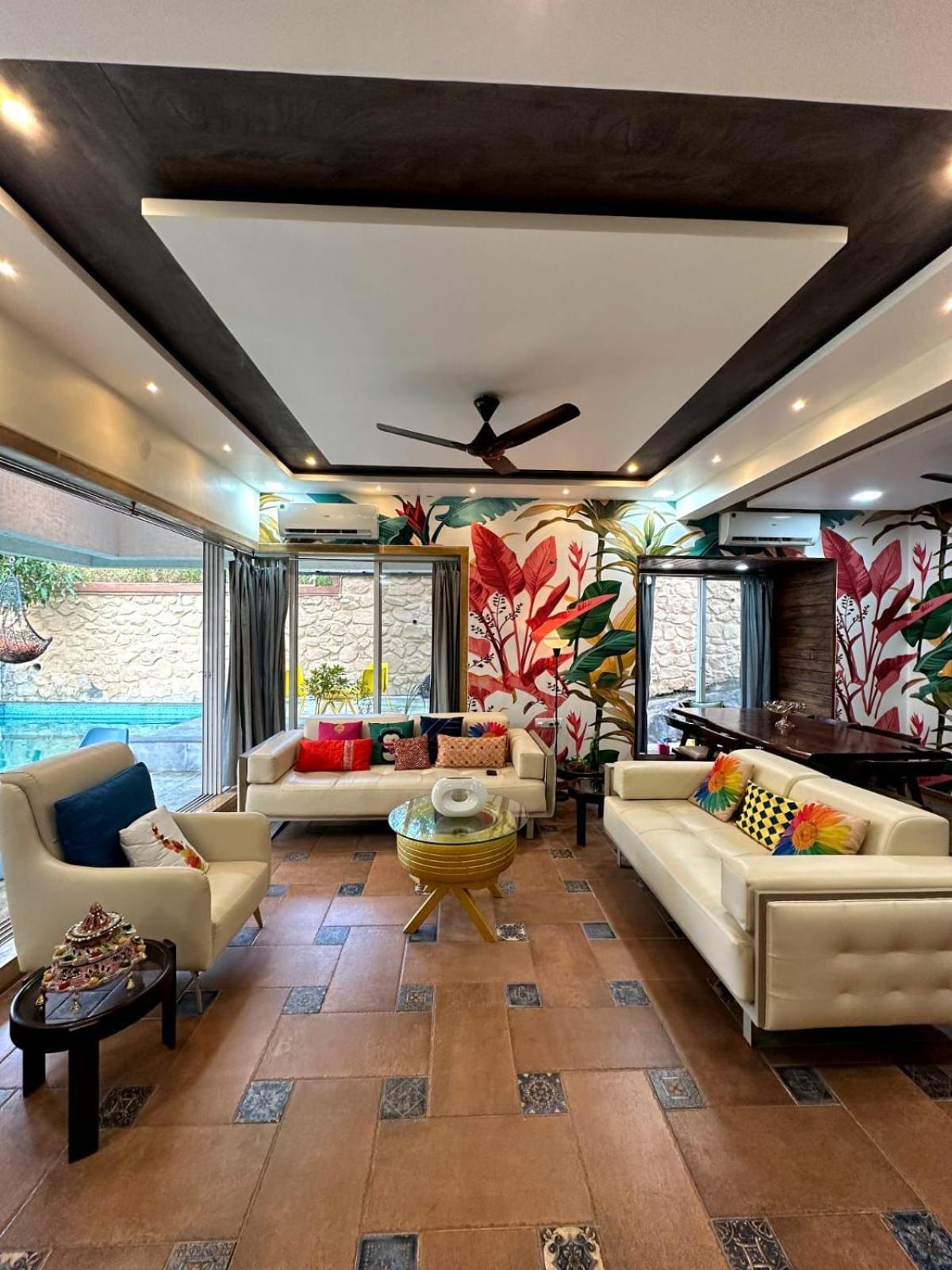 Tropical Villa II 4 Bhk II Lonavala II 1 Mountain View II 2 Private Pool II 3 Big Terrace Εξωτερικό φωτογραφία
